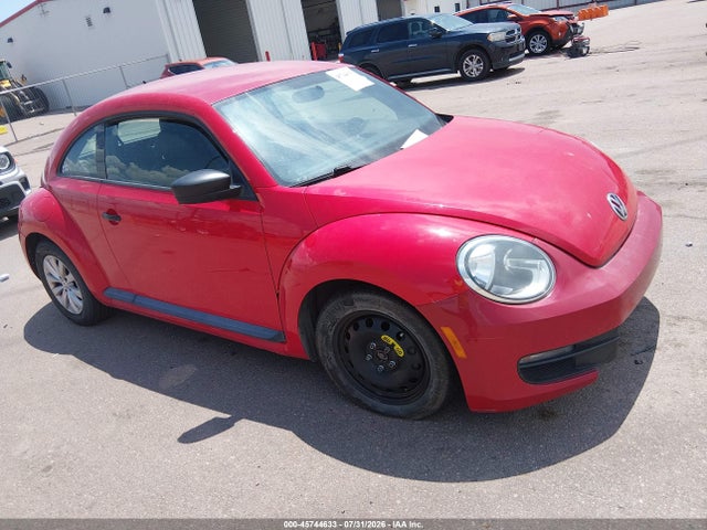 45744633 :رقم المزاد ، 3VWF17AT9GM605938 vin ، 2016 Volkswagen Beetle 1.8t Fleet Edition مزاد بيع