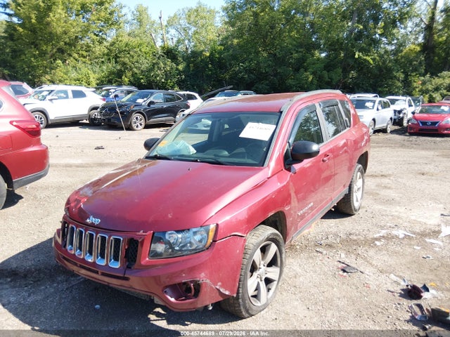 2014 Jeep Compass Sport მანქანა იყიდება აუქციონზე, vin: 1C4NJDBB3ED567716, აუქციონის ნომერი: 45744689