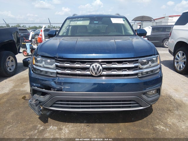 2018 Volkswagen Atlas 3.6l V6 Se/3.6l V6 Se W/technology მანქანა იყიდება აუქციონზე, vin: 1V2LR2CA3JC527497, აუქციონის ნომერი: 45744698