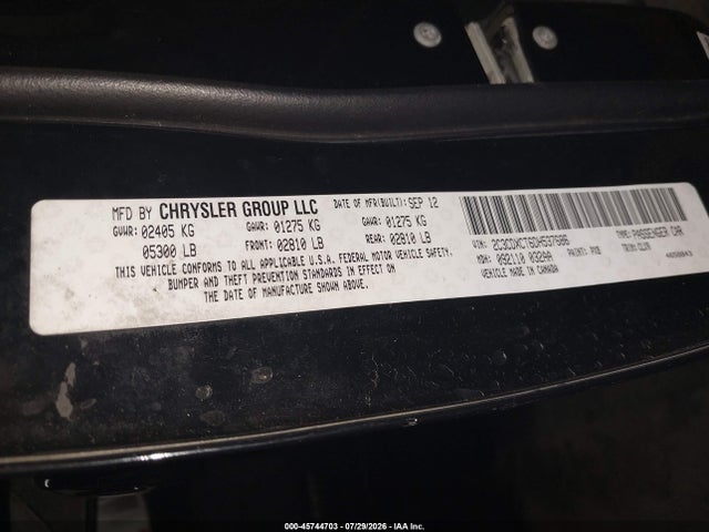 Aukcja sprzedaży 2013 Dodge Charger R/t Plus, vin: 2C3CDXCT6DH537686, numer aukcji: 45744703