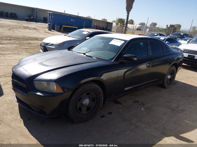 2012 Dodge Charger Police მანქანა იყიდება აუქციონზე, vin: 2C3CDXAT6CH278554, აუქციონის ნომერი: 45744721