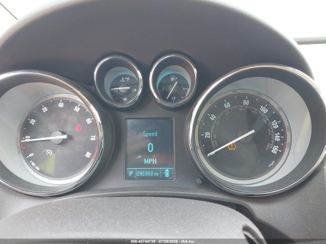 45744739 :رقم المزاد ، 1G4PP5SK1G4165883 vin ، 2016 Buick Verano مزاد بيع