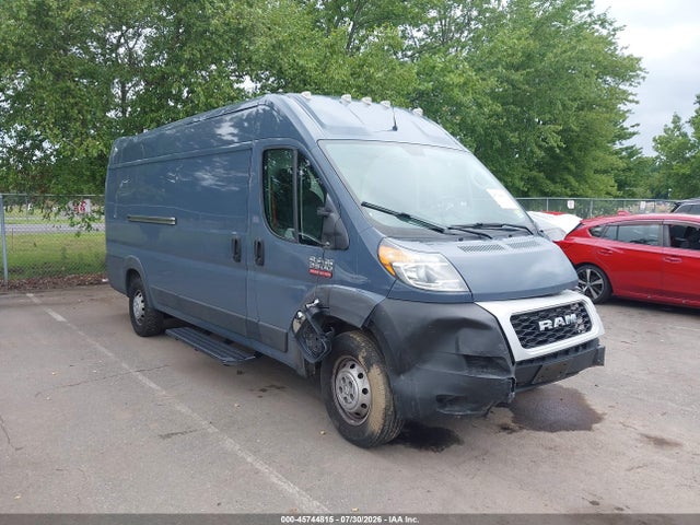 45744815 :رقم المزاد ، 3C6URVJGXLE128488 vin ، 2020 Ram Promaster 3500 Cargo Van High Roof 159 Wb Ext مزاد بيع