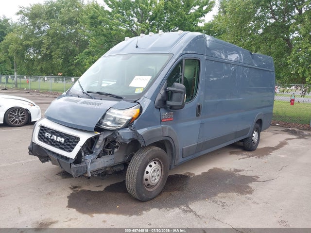 45744815 :رقم المزاد ، 3C6URVJGXLE128488 vin ، 2020 Ram Promaster 3500 Cargo Van High Roof 159 Wb Ext مزاد بيع
