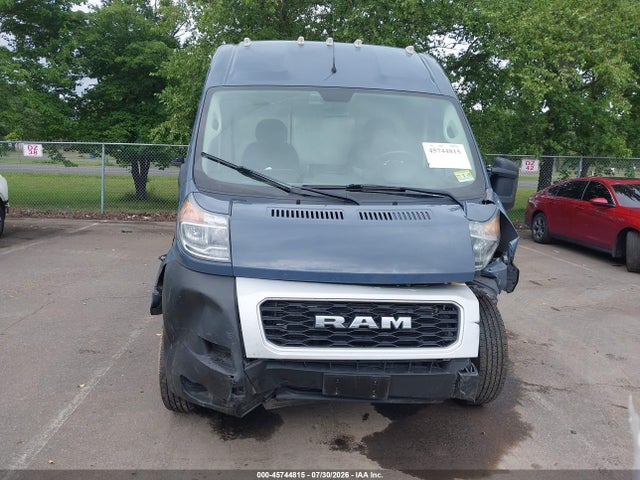 45744815 :رقم المزاد ، 3C6URVJGXLE128488 vin ، 2020 Ram Promaster 3500 Cargo Van High Roof 159 Wb Ext مزاد بيع