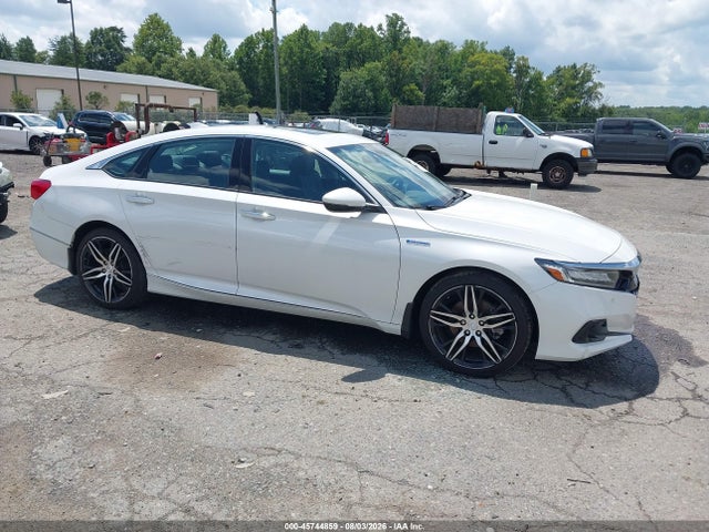 Auction sale of the 2021 Honda Accord Hybrid Touring, vin: 1HGCV3F99MA016429, lot number: 45744859