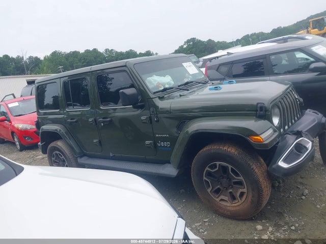 Aukcja sprzedaży 2021 Jeep Wrangler 4xe Unlimited Sahara 4x4, vin: 1C4JJXP63MW771432, numer aukcji: 45744912