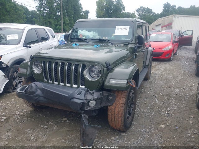 Aukcja sprzedaży 2021 Jeep Wrangler 4xe Unlimited Sahara 4x4, vin: 1C4JJXP63MW771432, numer aukcji: 45744912