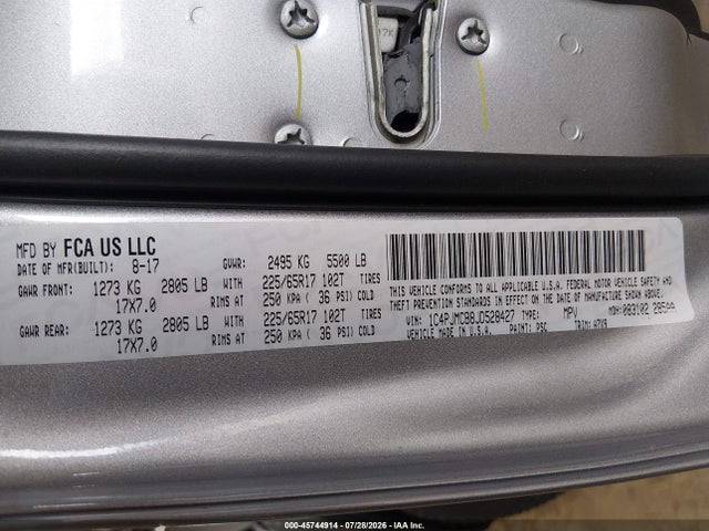 Jeep Cherokee Latitude 4x4 2018 1C4PJMCB8JD528427 Image 9