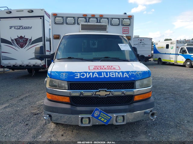 45744919 :رقم المزاد ، 1GB6G5CL2E1109557 vin ، 2014 Chevrolet Express Cutaway 4500 Diesel مزاد بيع