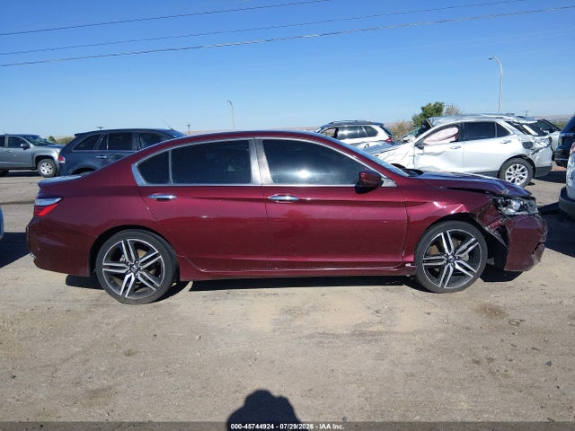 2017 Honda Accord Sport მანქანა იყიდება აუქციონზე, vin: 1HGCR2F50HA282892, აუქციონის ნომერი: 45744924