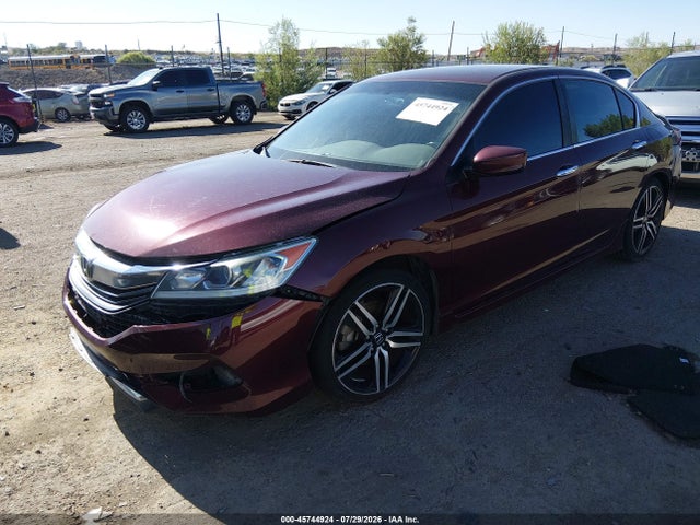 2017 Honda Accord Sport მანქანა იყიდება აუქციონზე, vin: 1HGCR2F50HA282892, აუქციონის ნომერი: 45744924