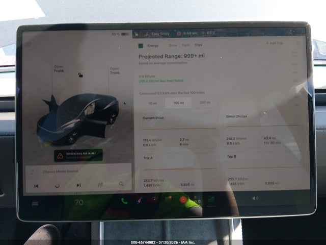 Aukcja sprzedaży 2026 Tesla Model Y All-wheel Drive/long Range Launch Series/premium All-wheel Drive, vin: 7SAYGDEE9TF355185, numer aukcji: 45744982