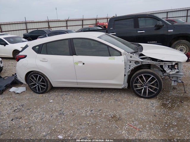 Aukcja sprzedaży 2025 Subaru Impreza Sport 5-door, vin: JF1GUAFCXS8338283, numer aukcji: 45745134