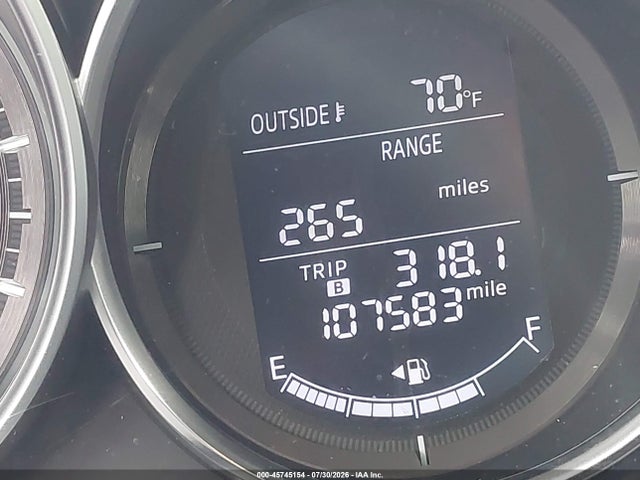 45745154 :رقم المزاد ، JM3KE4BY5G0769227 vin ، 2016 Mazda Cx-5 Sport مزاد بيع