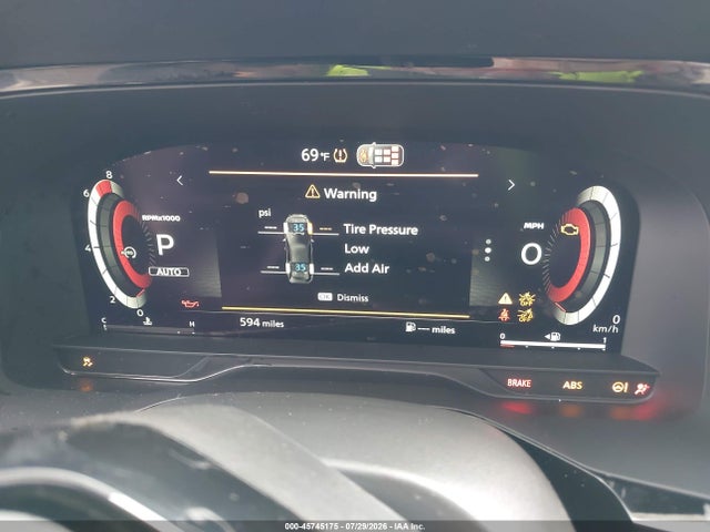 45745175 :رقم المزاد ، 5N1DR3DK0TC256657 vin ، 2026 Nissan Pathfinder Platinum مزاد بيع