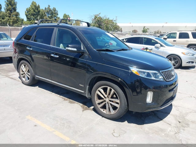 2015 Kia Sorento Limited V6 მანქანა იყიდება აუქციონზე, vin: 5XYKWDA73FG556137, აუქციონის ნომერი: 45745190