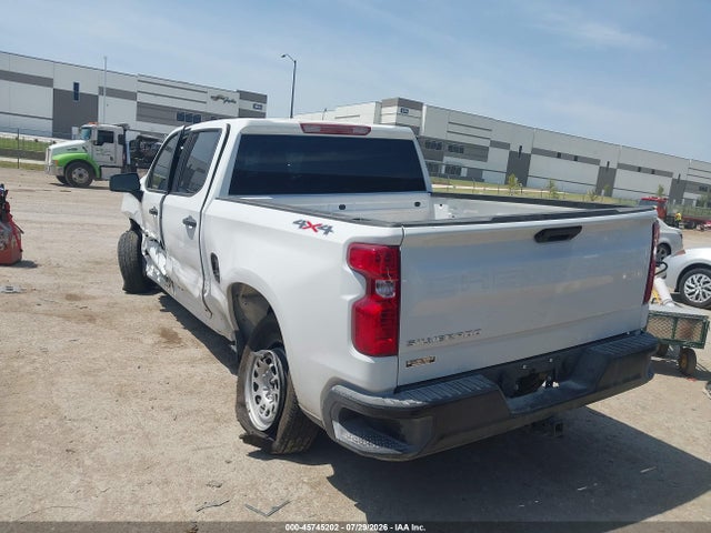 2026 Chevrolet Silverado 1500 4wd  Short Bed Wt მანქანა იყიდება აუქციონზე, vin: 1GCUKAED9TZ350157, აუქციონის ნომერი: 45745202