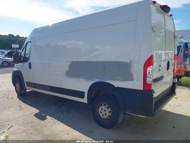 Aukcja sprzedaży 2025 Ram Promaster 2500 Tradesman High Roof 159 Wb W/pass Seat, vin: 3C6LRVDG8SE507544, numer aukcji: 45745224