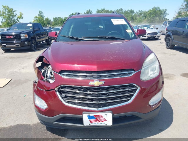 Продаж на аукціоні авто 2016 Chevrolet Equinox Lt, vin: 2GNALCEK1G6135097, номер лоту: 45745254