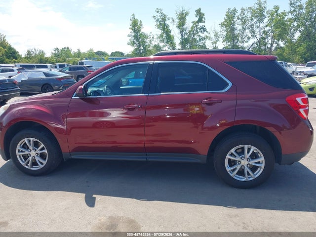 Продаж на аукціоні авто 2016 Chevrolet Equinox Lt, vin: 2GNALCEK1G6135097, номер лоту: 45745254