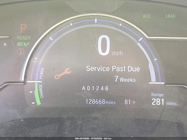 JHMZC5F10JC023689 Honda CLARITY PLUG-IN HYBRID