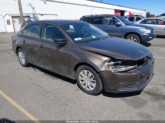 Продаж на аукціоні авто 2012 Volkswagen Jetta 2.0l S, vin: 3VW2K7AJ5CM308654, номер лоту: 45745325