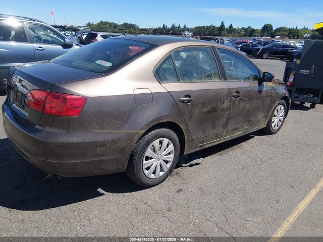45745325 :رقم المزاد ، 3VW2K7AJ5CM308654 vin ، 2012 Volkswagen Jetta 2.0l S مزاد بيع