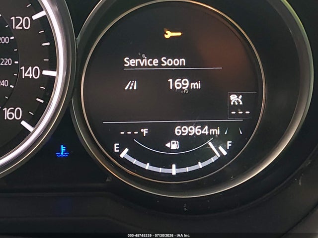 2020 Mazda Mazda6 Touring მანქანა იყიდება აუქციონზე, vin: JM1GL1VM8L1524440, აუქციონის ნომერი: 45745339