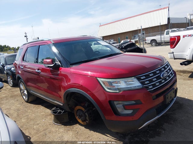 45745400 :رقم المزاد ، 1FM5K7FH4HGA69147 vin ، 2017 Ford Explorer Limited مزاد بيع