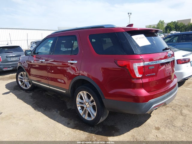 45745400 :رقم المزاد ، 1FM5K7FH4HGA69147 vin ، 2017 Ford Explorer Limited مزاد بيع
