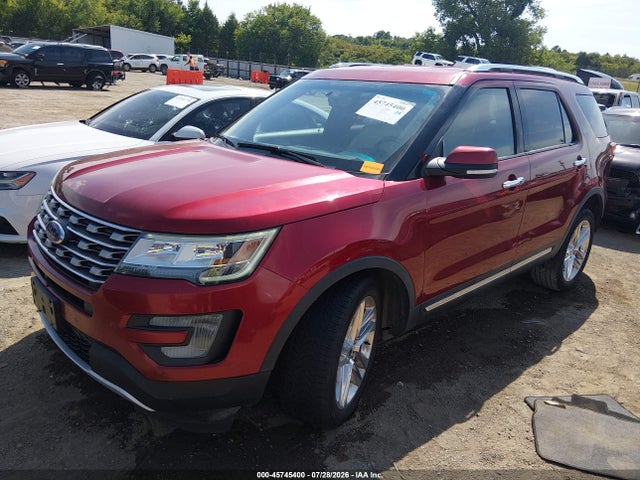 45745400 :رقم المزاد ، 1FM5K7FH4HGA69147 vin ، 2017 Ford Explorer Limited مزاد بيع