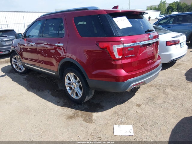 45745400 :رقم المزاد ، 1FM5K7FH4HGA69147 vin ، 2017 Ford Explorer Limited مزاد بيع