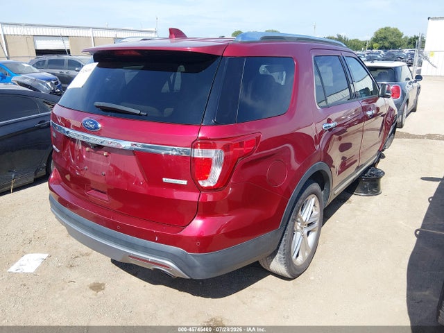 45745400 :رقم المزاد ، 1FM5K7FH4HGA69147 vin ، 2017 Ford Explorer Limited مزاد بيع