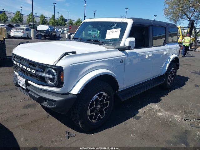 Продаж на аукціоні авто 2025 Ford Bronco Outer Banks, vin: 1FMDE8BH2SLB29195, номер лоту: 45745414