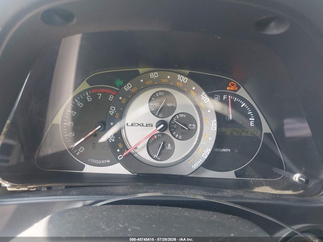 45745415 :رقم المزاد ، JTHBD192440090913 vin ، 2004 Lexus Is 300 Base W/5-speed Manual مزاد بيع
