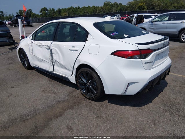 45745424 :رقم المزاد ، JTDT4MCE3PJ103093 vin ، 2023 Toyota Corolla Xse مزاد بيع