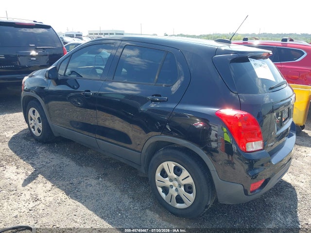 2018 Chevrolet Trax Ls მანქანა იყიდება აუქციონზე, vin: 3GNCJKSB8JL245984, აუქციონის ნომერი: 45745467