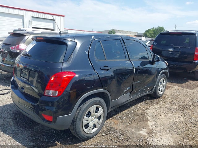 2018 Chevrolet Trax Ls მანქანა იყიდება აუქციონზე, vin: 3GNCJKSB8JL245984, აუქციონის ნომერი: 45745467