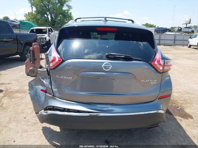 Aukcja sprzedaży 2016 Nissan Murano Platinum, vin: 5N1AZ2MH4GN160266, numer aukcji: 45745583