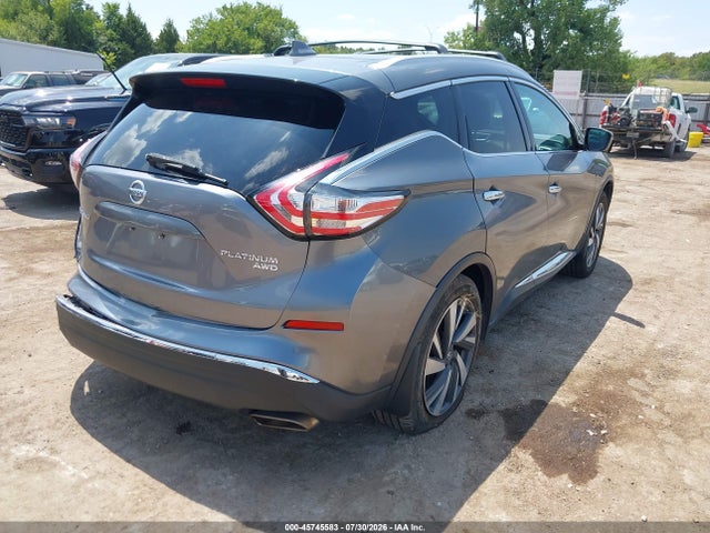 Aukcja sprzedaży 2016 Nissan Murano Platinum, vin: 5N1AZ2MH4GN160266, numer aukcji: 45745583