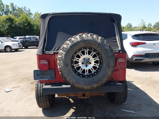 45745600 :رقم المزاد ، 1J4FY29P2WP730257 vin ، 1998 Jeep Wrangler Se مزاد بيع