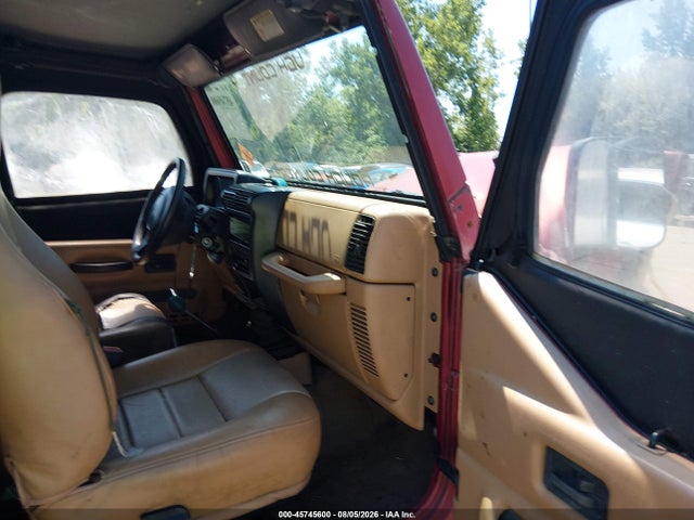 45745600 :رقم المزاد ، 1J4FY29P2WP730257 vin ، 1998 Jeep Wrangler Se مزاد بيع