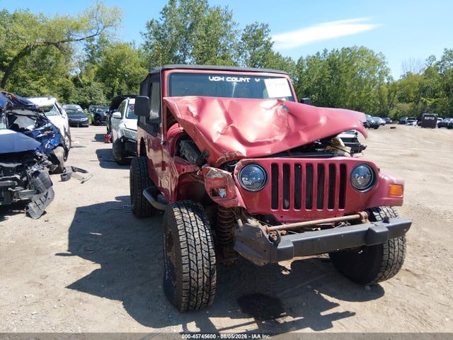 45745600 :رقم المزاد ، 1J4FY29P2WP730257 vin ، 1998 Jeep Wrangler Se مزاد بيع