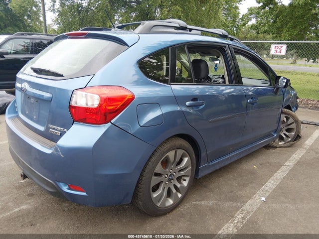 2015 Subaru Impreza 2.0i Sport Limited მანქანა იყიდება აუქციონზე, vin: JF1GPAZ69FH291668, აუქციონის ნომერი: 45745618