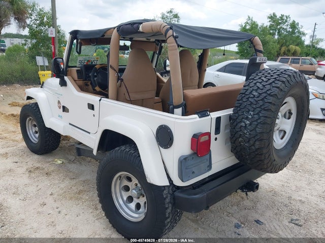 Продажа на аукционе авто 1998 Jeep Wrangler Sahara, vin: 1J4FY49S9WP756807, номер лота: 45745628