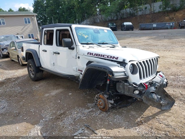 2022 Jeep Gladiator Rubicon 4x4 მანქანა იყიდება აუქციონზე, vin: 1C6JJTBG7NL102468, აუქციონის ნომერი: 45745631