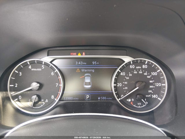 1N4BL4DV6SN389316 Nissan Altima Sv Fwd