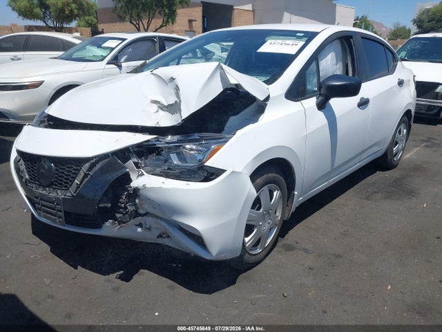 2021 Nissan Versa S Xtronic Cvt მანქანა იყიდება აუქციონზე, vin: 3N1CN8DV7ML923025, აუქციონის ნომერი: 45745649