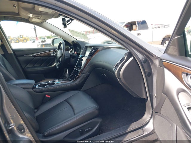 45745671 :رقم المزاد ، JN1EV7AR3JM440983 vin ، 2018 Infiniti Q50 3.0t Luxe مزاد بيع